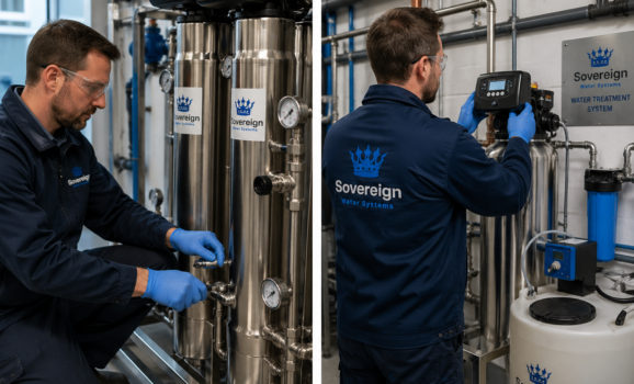 water treatment maintenance schedule Saudi Arabia